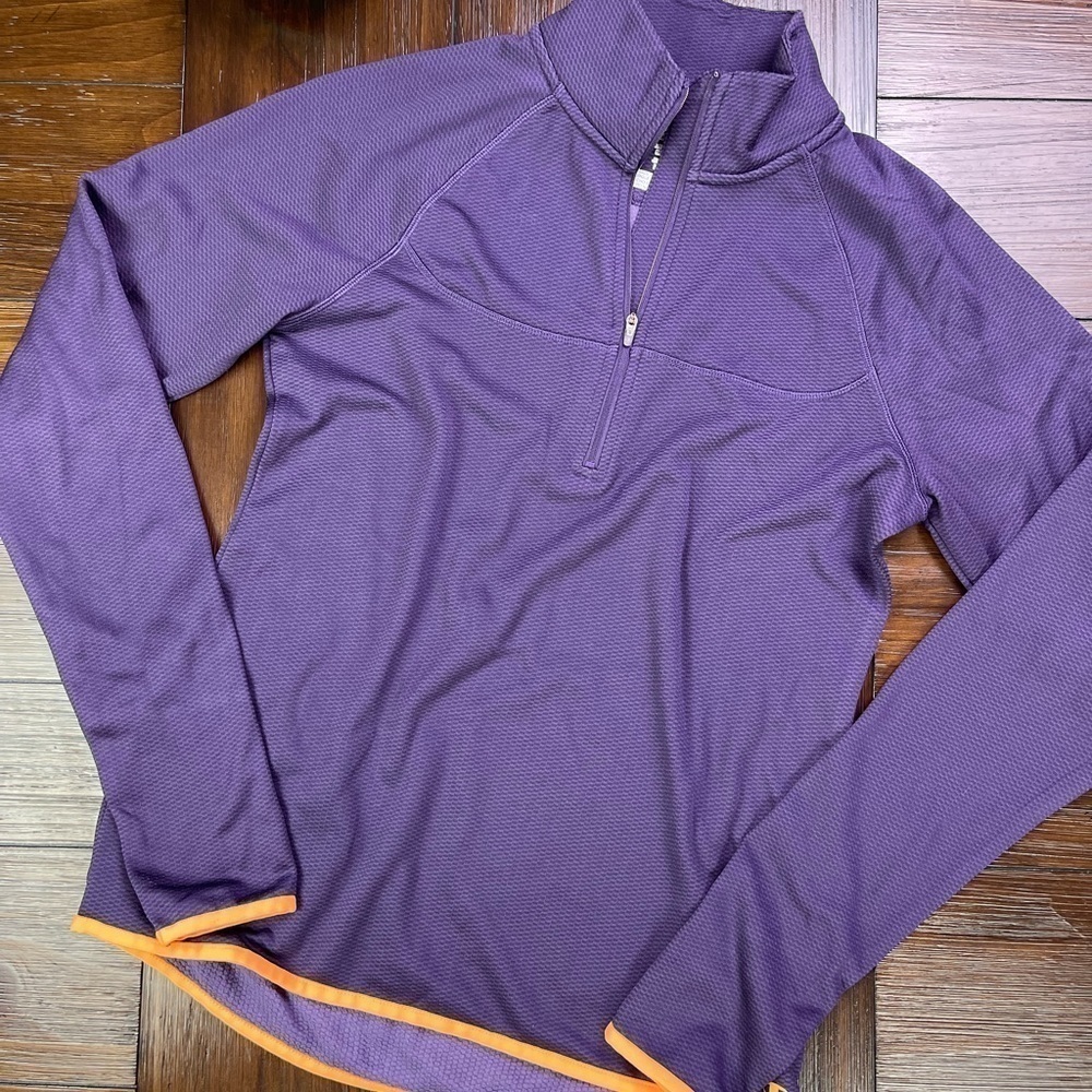 Champion Powertrain Warm Ctrl Duofold Quarter Zip Pullover Size‎ Medium